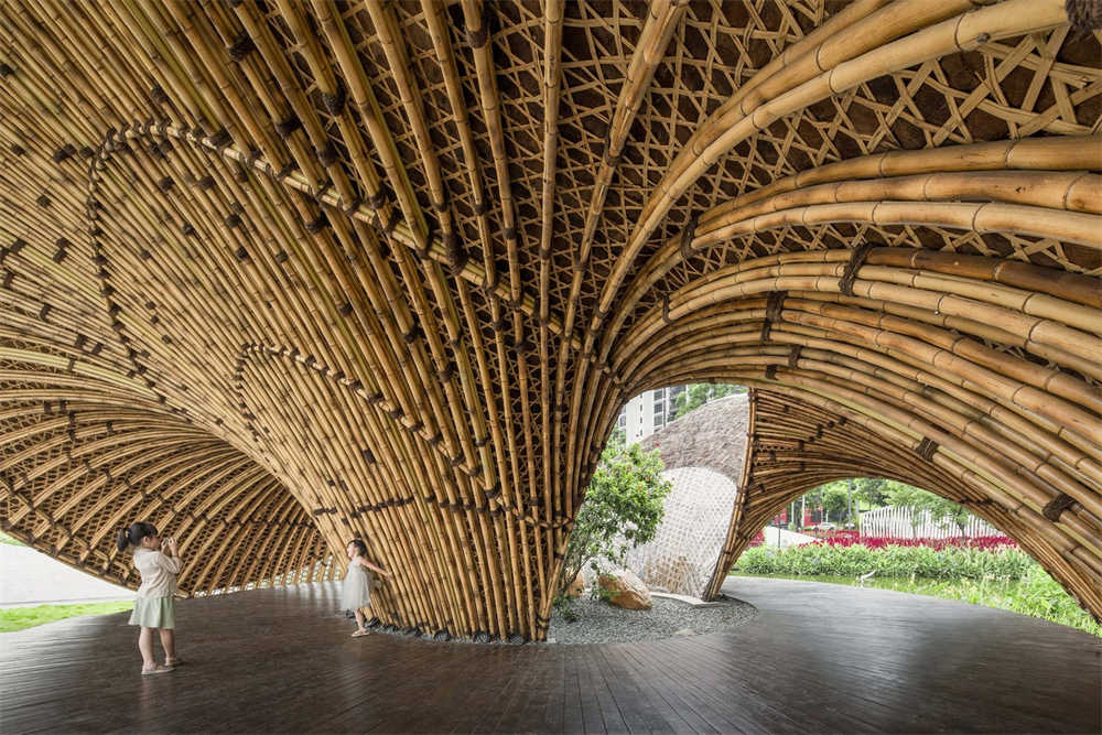 广州：花海竹亭—异形竹结构建筑