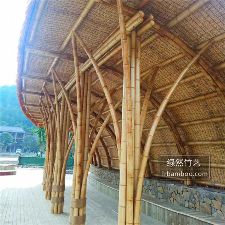 异形竹建筑