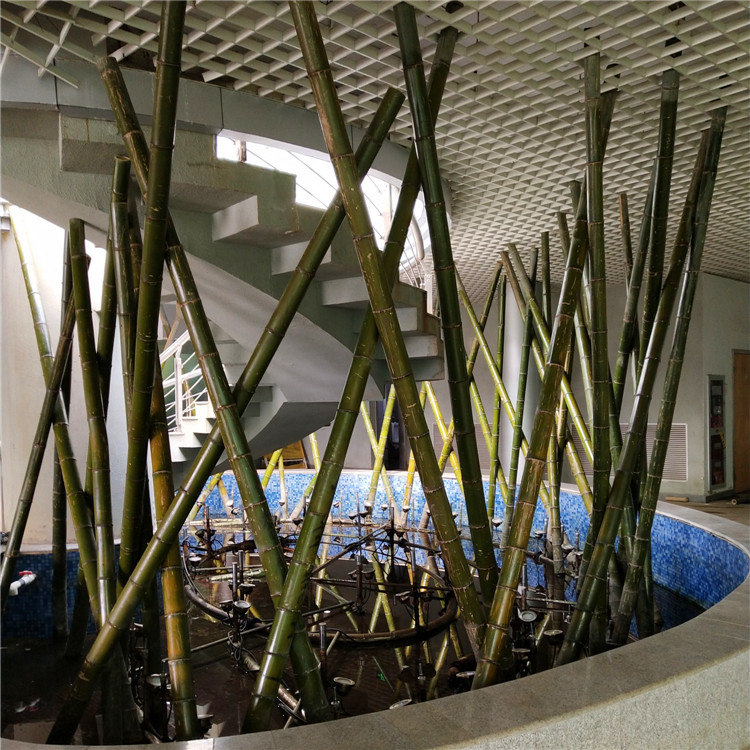 南京中山植物图竹建筑装饰